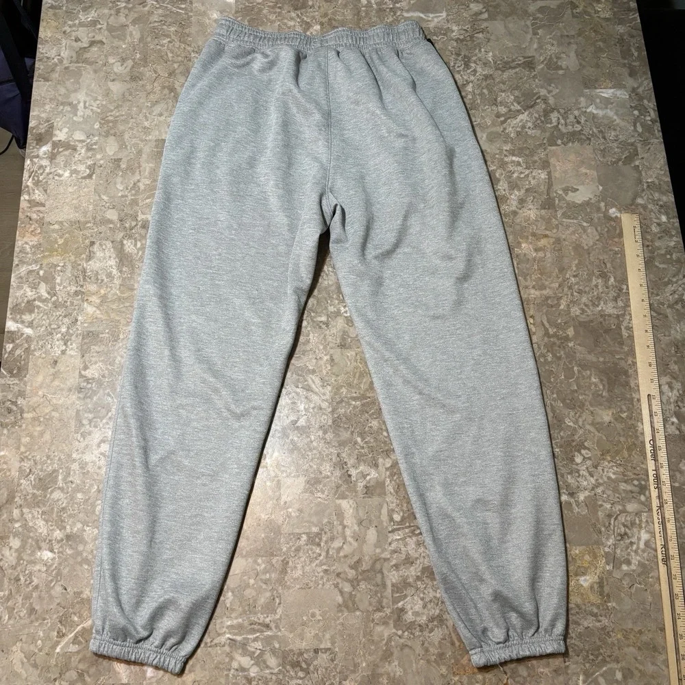 Nike Air Jordan Sweatpants Mens Large Grey Blue Michigan Wolverines Fleece NCAA